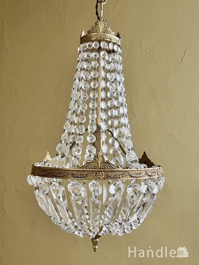 アンティークのシャンデリア