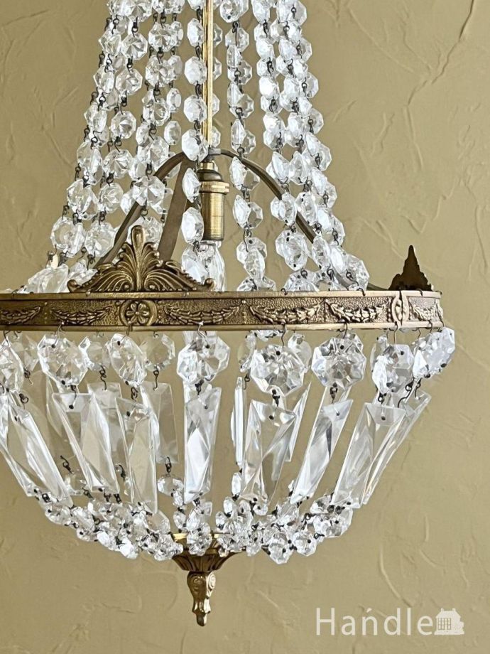 オーバーホウルしたシャンデリア