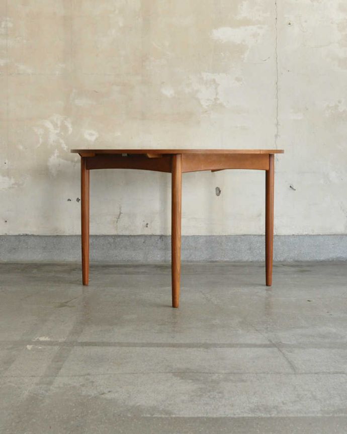 G-PLANデザインのダイニングテーブル、伸張できるヴィンテージ家具(x