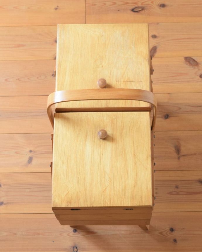 ソーイングボックスの天板