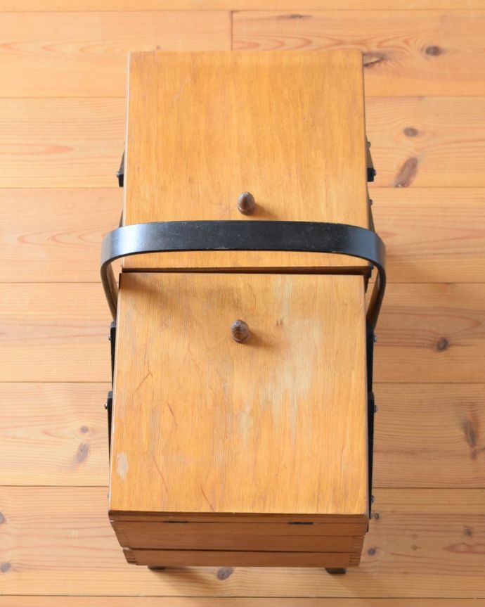 ソーイングボックスの天板