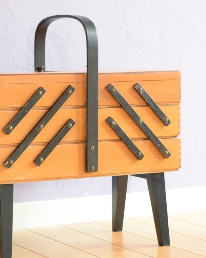 ビンテージのお裁縫箱