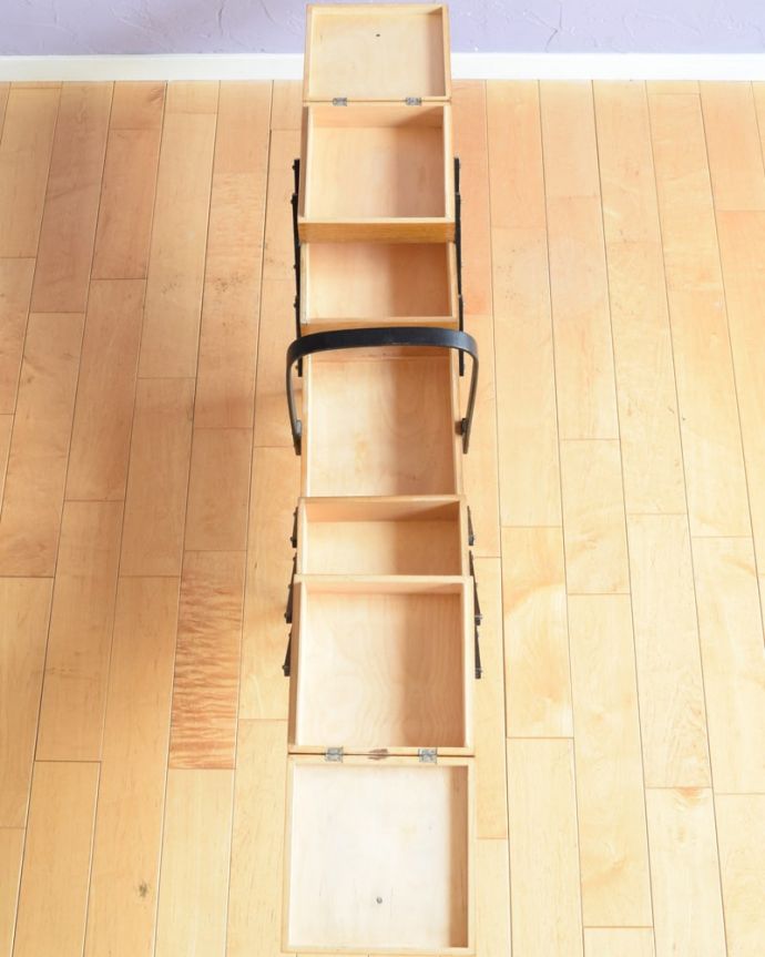 ソーイングボックスの中