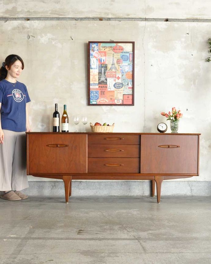 北欧スタイルのおしゃれなサイドボード