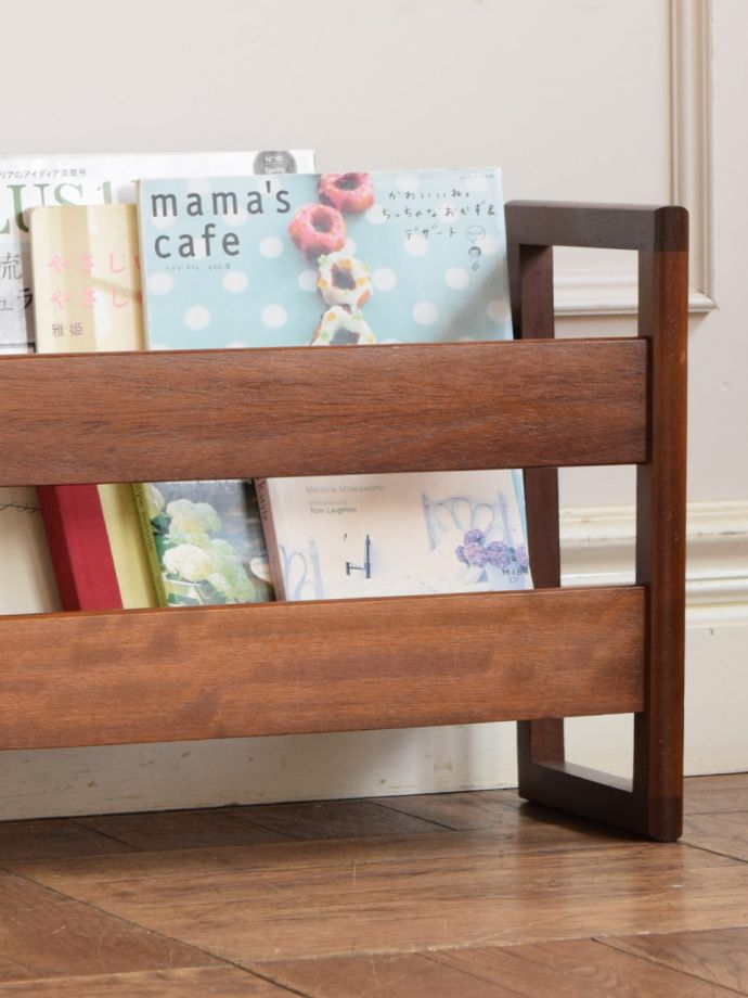 おしゃれなマガジンラックの収納量