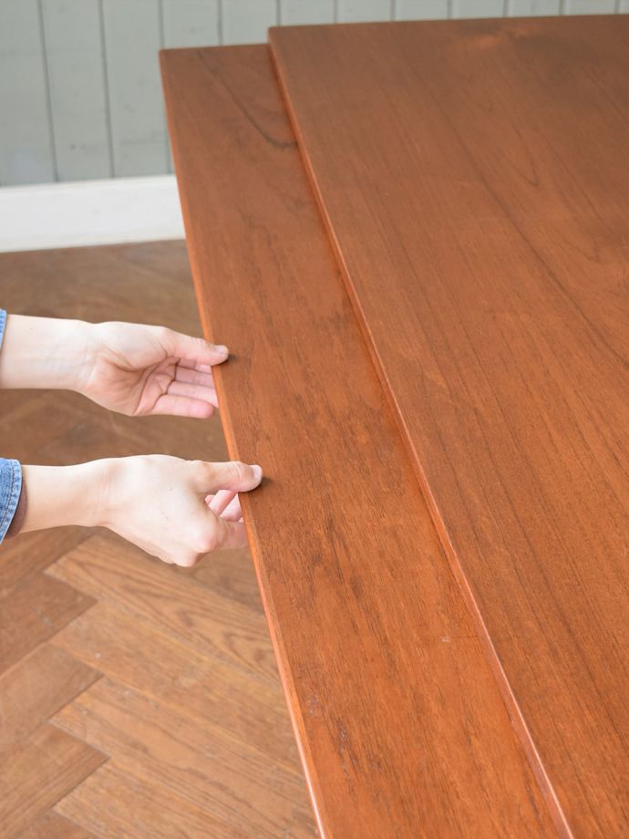 ビンテージテーブルのサイズ変更