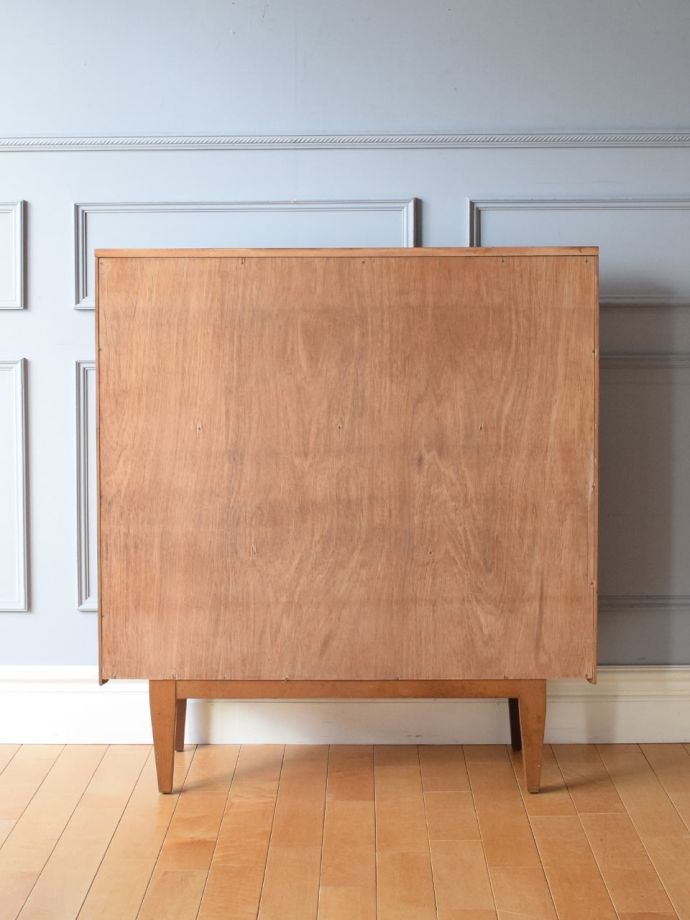 キャビネットの後ろ姿