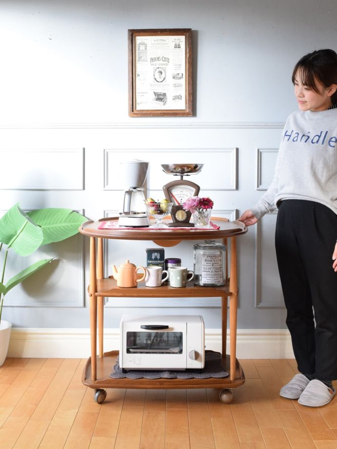 アーコール(ERCOL)のワゴン