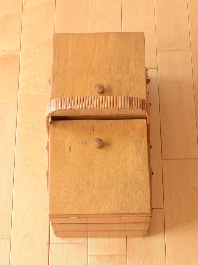 ソーイングボックスの天板