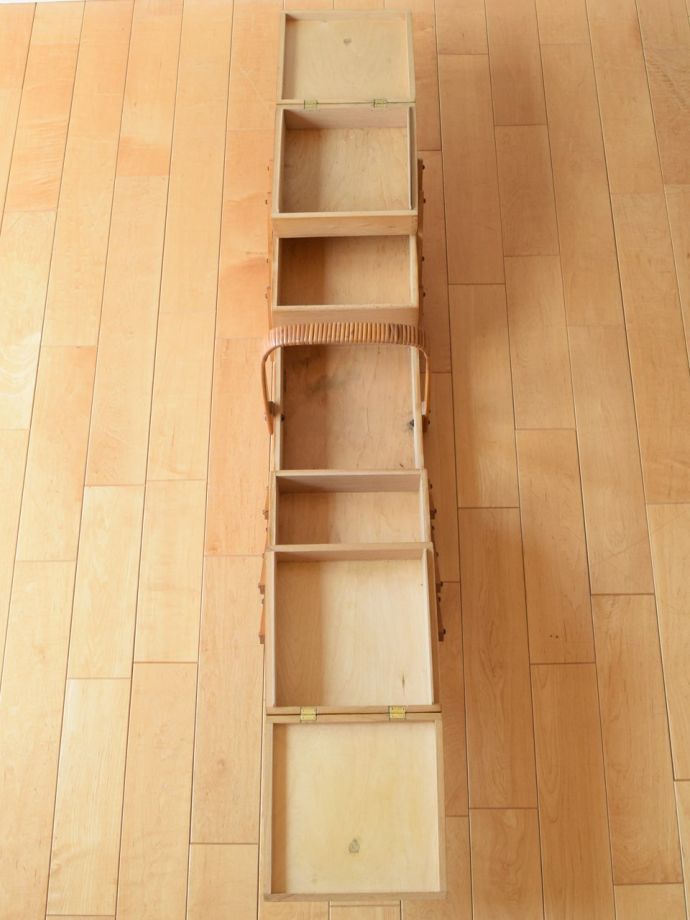 ソーイングボックスの中