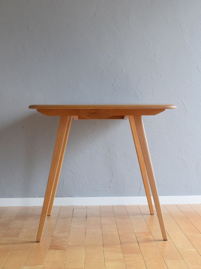 アーコール　ERCOL ビンテージ　ドローリーフテーブル　伸縮ダイニングテーブル Ercol Oval Drop Leaf Table / アーコール ドロップ リーフ テーブル