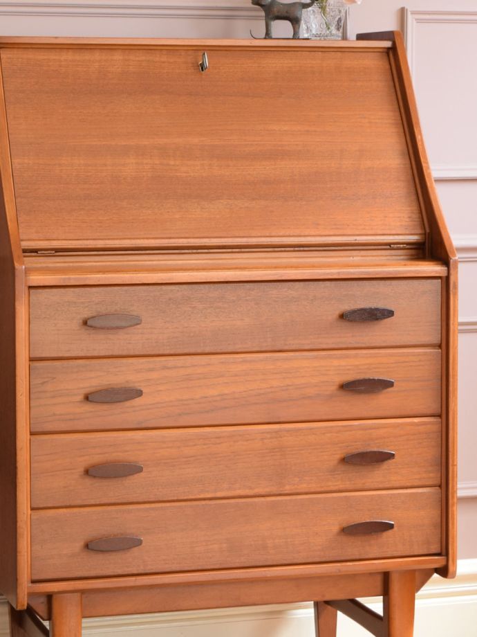 ミリカリ 英国 イギリス オーク材 ヴィンテージ ビューロー ミリカリ