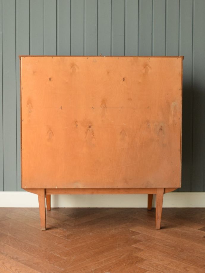 キャビネットの後ろ姿