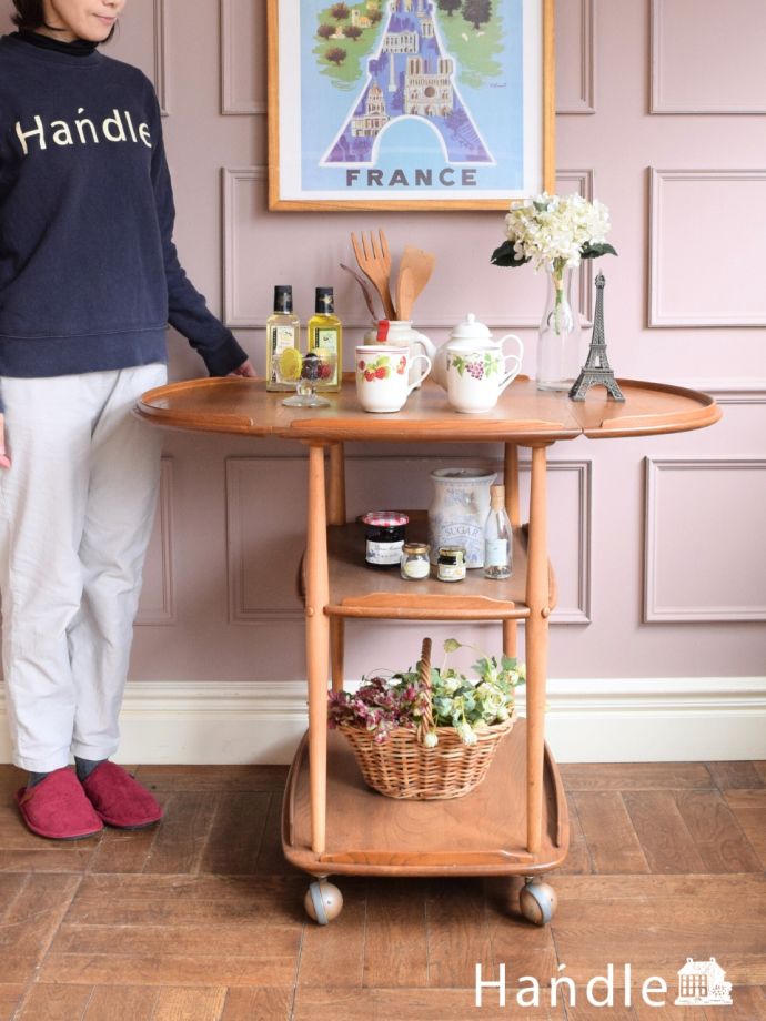 アーコール（ERCOL）のワゴン