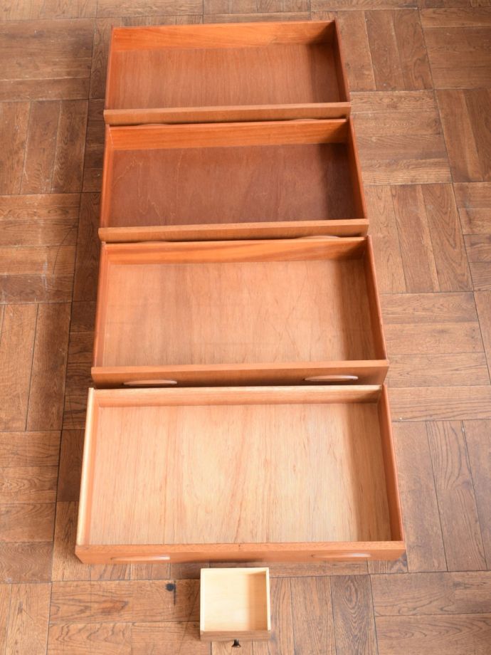 ビューローの引き出しの中