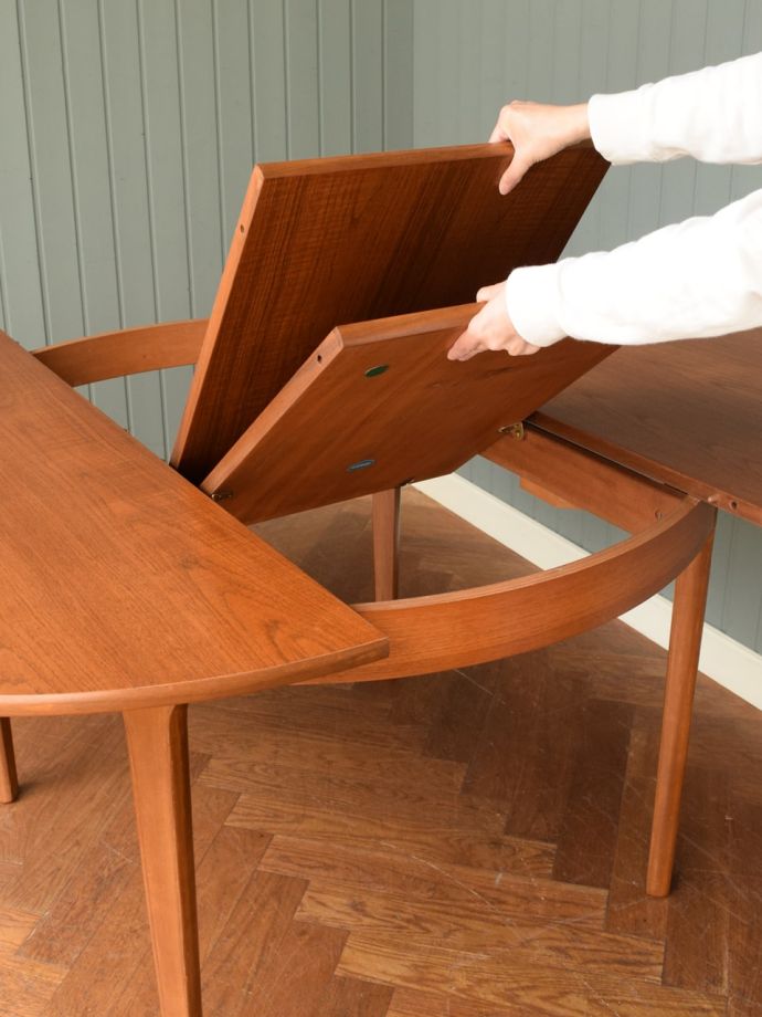 テーブルのサイズは簡単に変えられます