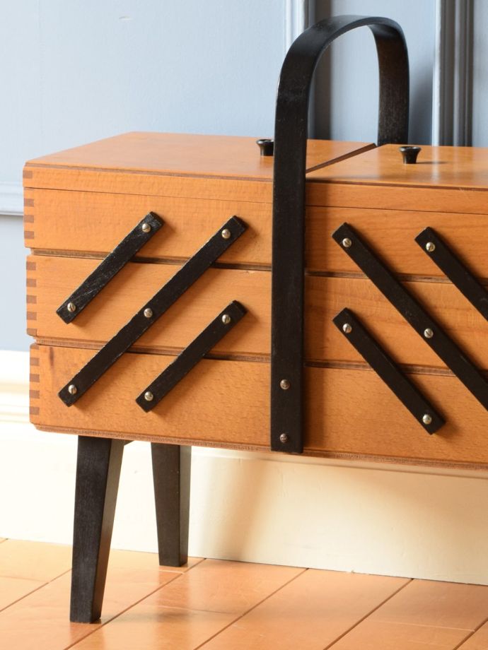 ビンテージのお裁縫箱