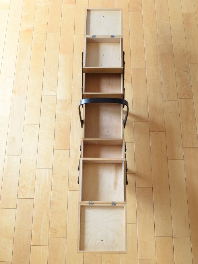 ソーイングボックスの中