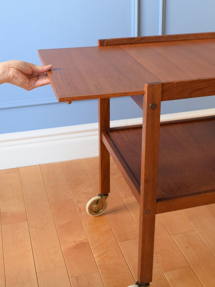 伸張式天板の広げ方