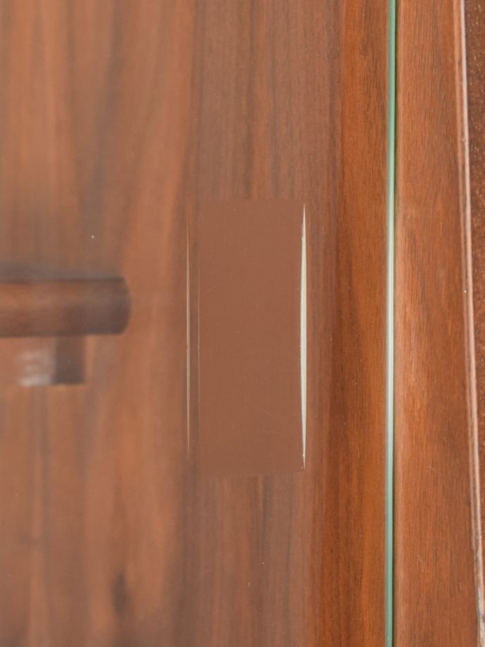 ガラス扉の取っ手