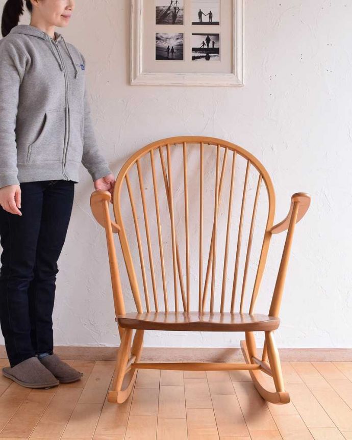 アーコール ウィンザーロッキングチェア[LY] (x-471-c)｜アンティーク