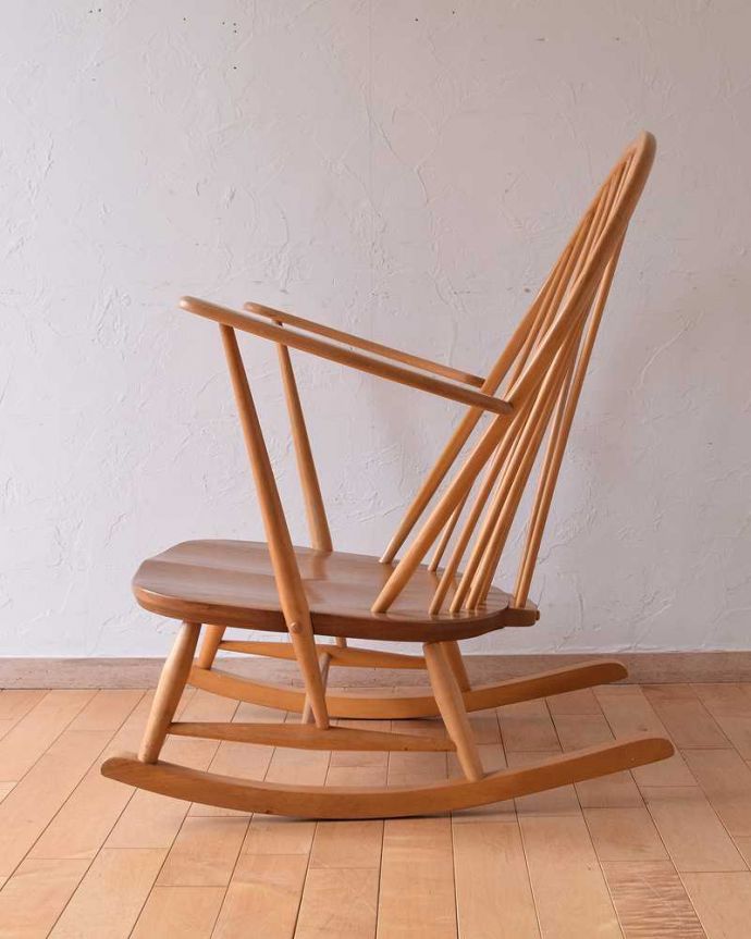 アーコール ウィンザーロッキングチェア[LY] (x-471-c)｜アンティーク