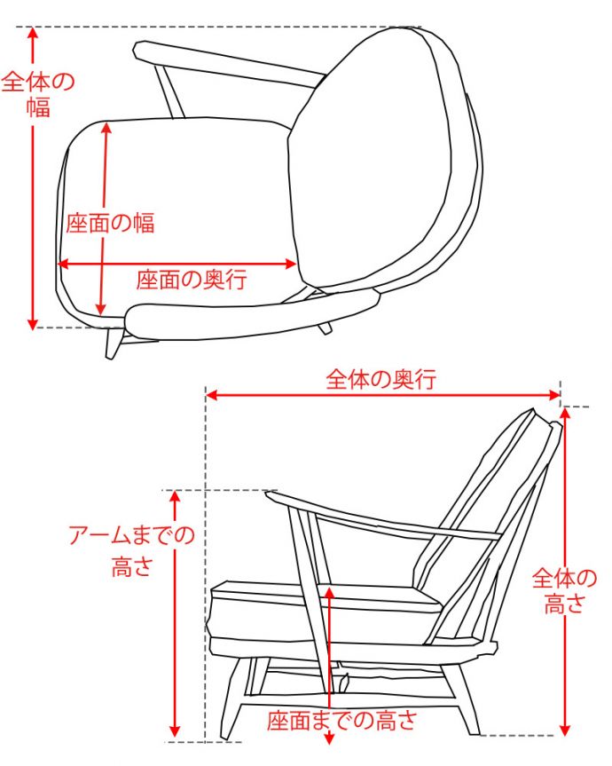 アーコールの家具　アンティーク チェア　アーコール社のアンティークソファ、1人掛けのラウンジチェア（ブルー）。。(x-478-c)