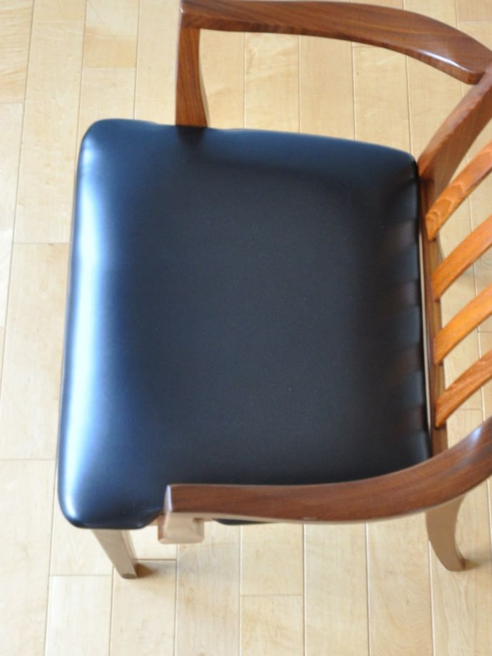 ビンテージチェアの座面