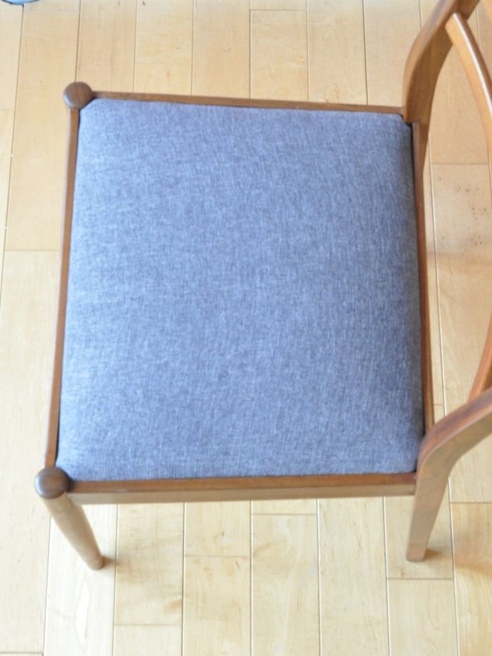ビンテージチェアの座面