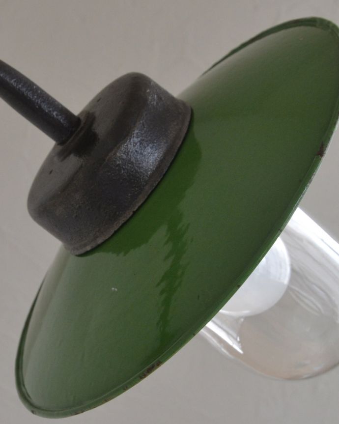 アンティーク照明のシェード