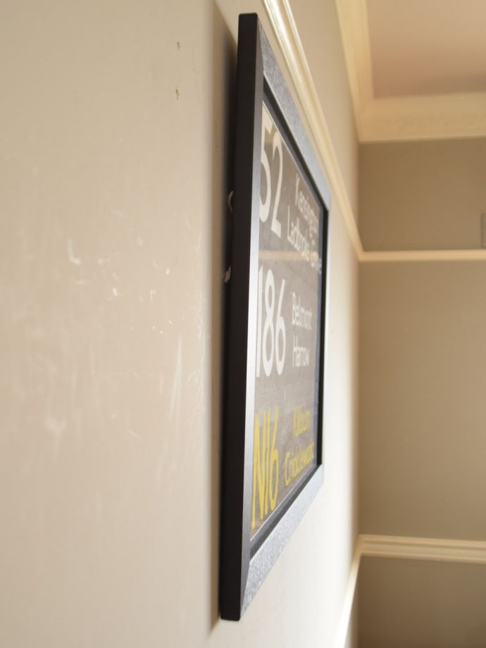 アートフレームの側面