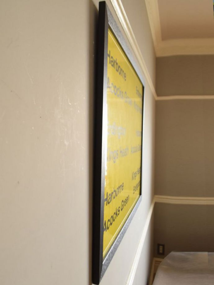 アートフレームの側面