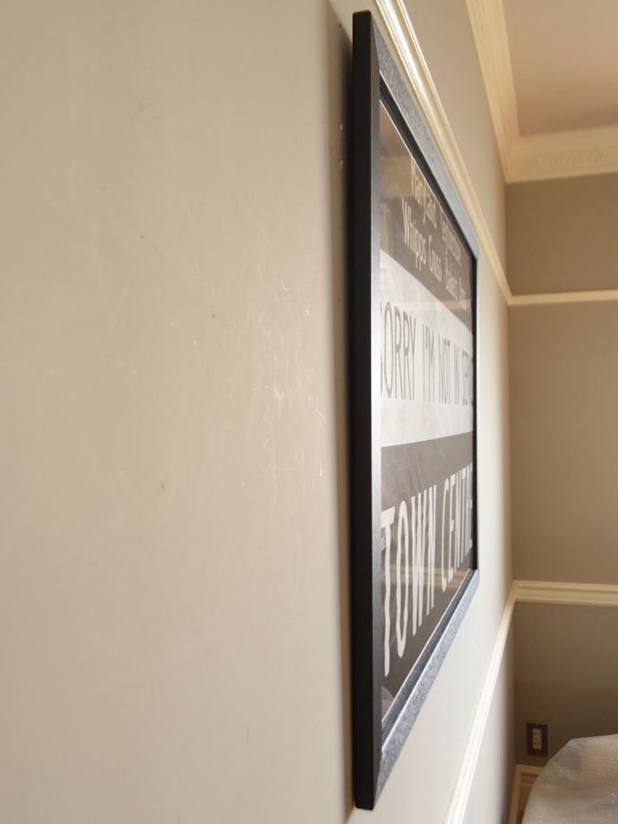 アートフレームの側面