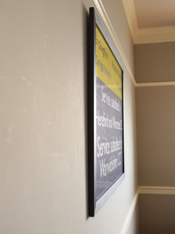 アートフレームの側面