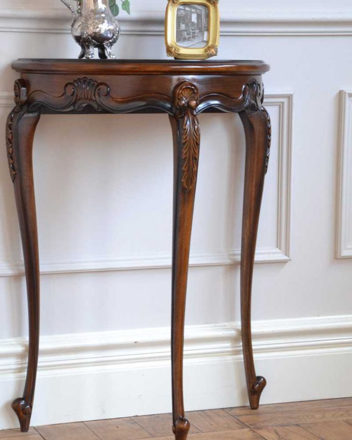 おしゃれなコンソールテーブル