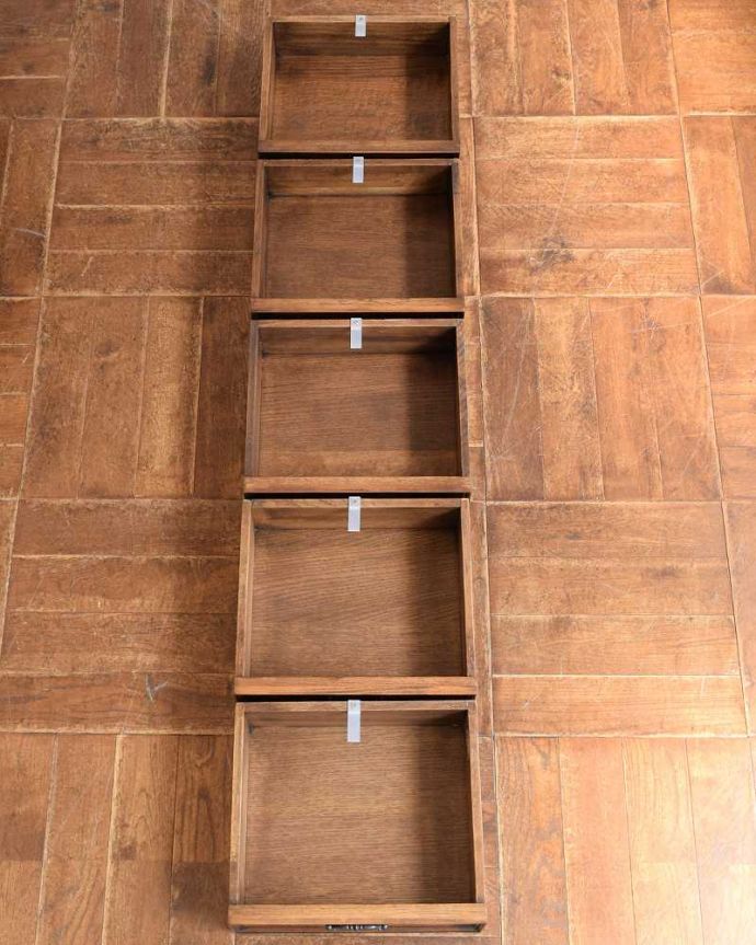 アンティーク風のスモールチェスト（5段）(y-117-f)｜アンティーク風