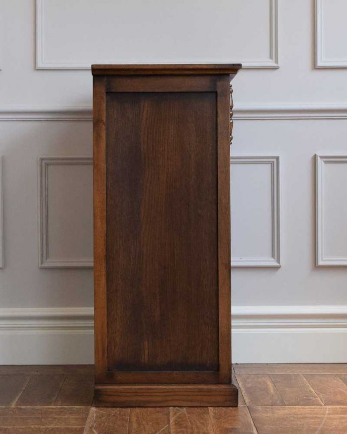 アンティーク風のスモールチェスト（5段）(y-117-f)｜アンティーク風