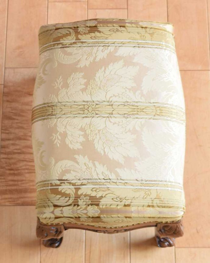 アンティーク調椅子の座面