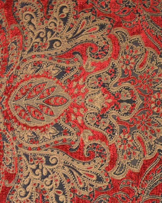 アンティーク調スツールの生地