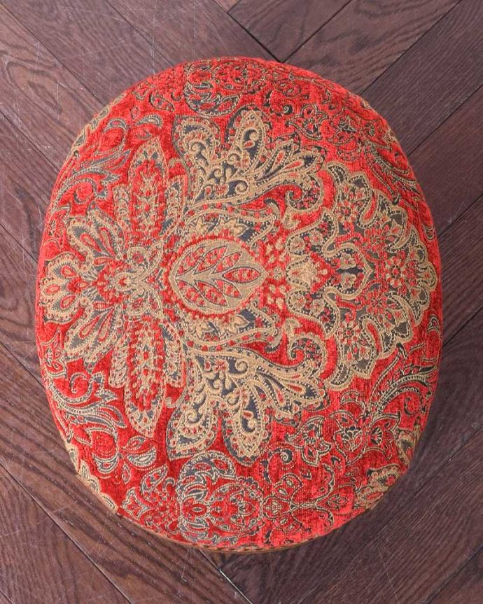 アンティーク調椅子の座面