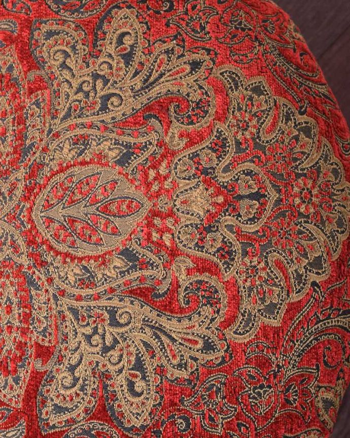 アンティーク調スツールの生地