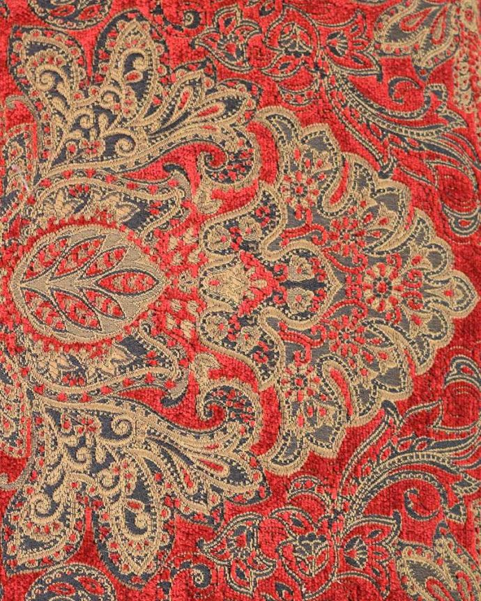 アンティーク調スツールの生地