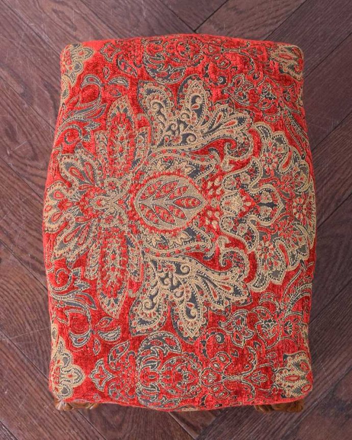 アンティーク調椅子の座面