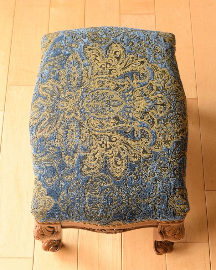 アンティーク調椅子の座面