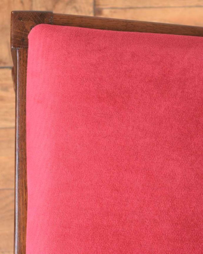 アンティーク風チェアの生地