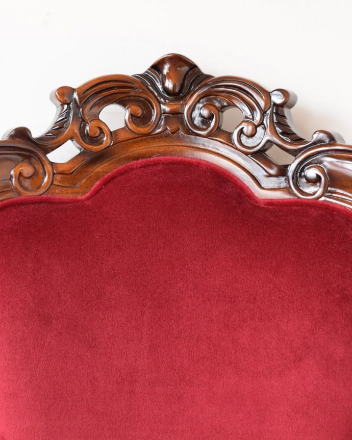 アンティーク風チェアの装飾