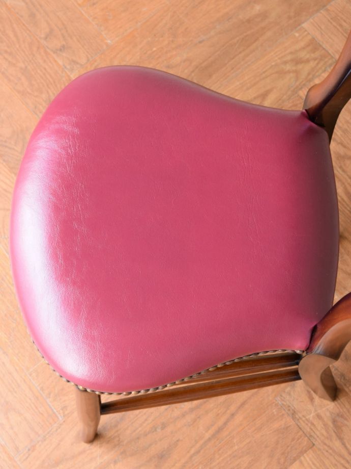 アンティーク風チェアの座面