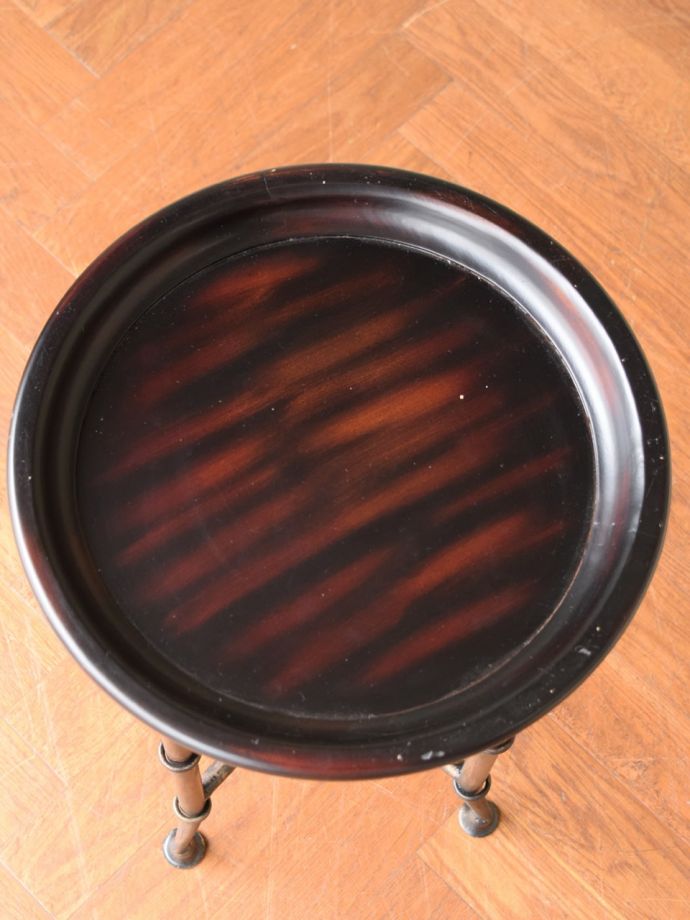 アンティーク風サイドテーブルの天板