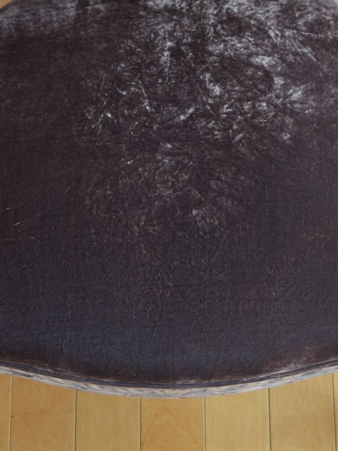 アンティーク風チェアの生地