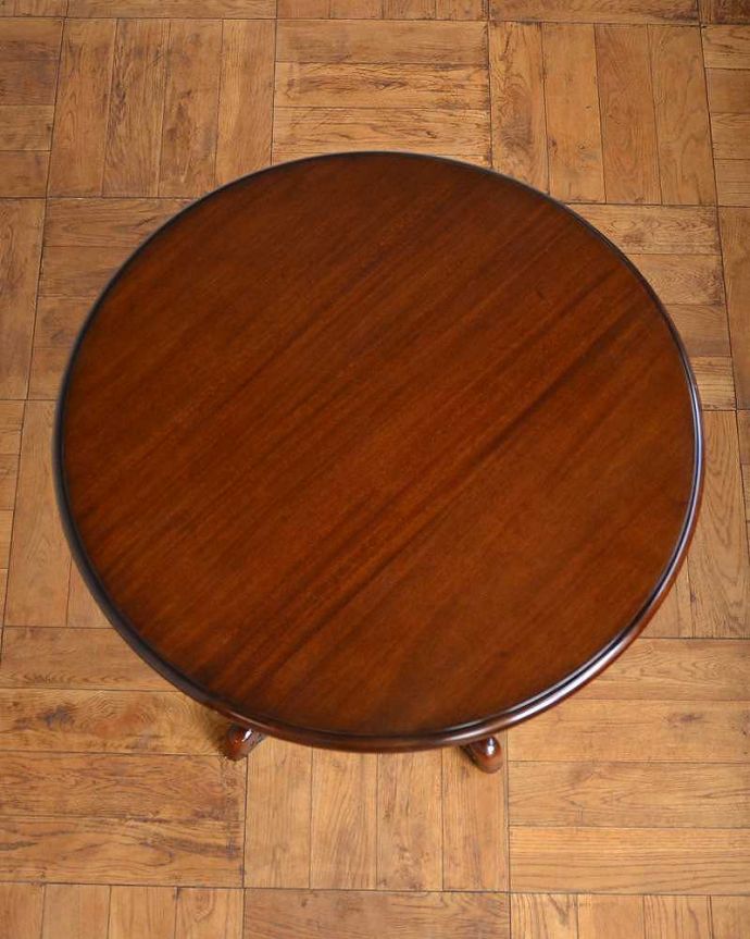 アンティーク風サイドテーブルの天板